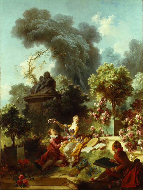 fragonard love crowned