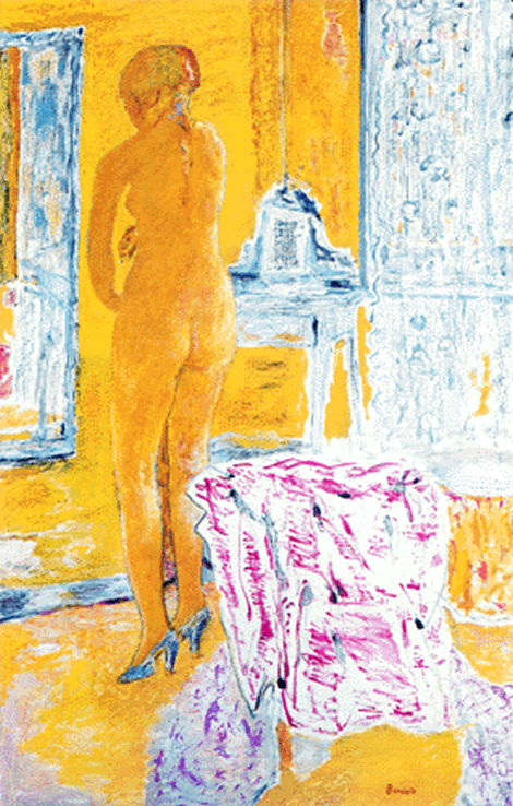 bonnard: nude in yellow